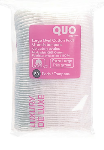 New Quo Beauty Luxury Oval Pads (50 Count)
