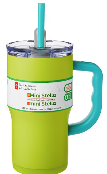 The Mini Stella Insulated Travel Tumbler - Lime