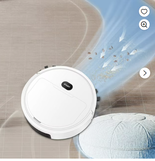 Smart Home Smart Home Gadgets Intelligent Vacuum Cleaner Automatic Lazy Home Use Sweeping Suction Mopping Integrated Sweeper USB Rechargeable Vacuum Cleaner sweeping machine