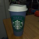 ☕ Starbucks "Max's Coffee" Plastic Travel Cup (New)