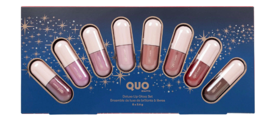 ✨ Deluxe Lip Gloss Set – 8 Mini Shades ✨