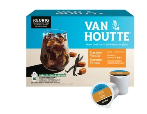 ☕ Van Houtte Vanilla Caramel K-Cup Coffee Capsules