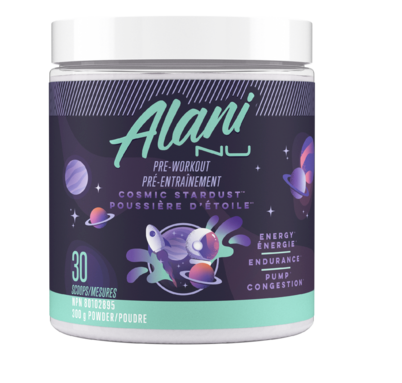 Alani Nu Pre-Workout – Cosmic Stardust Flavor