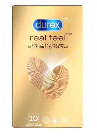 🔥 New & Sealed: Durex Real Feel Latex-Free Condoms (Expires 06/2028)