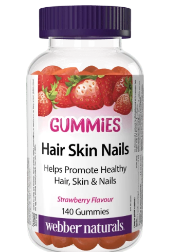 Hair Skin Nails Gummies- Webber Naturals