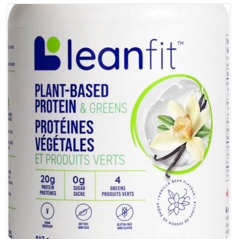 🔥 NEW | LEANFIT Plant-Based Protien & Greens (Natural Vanilla)