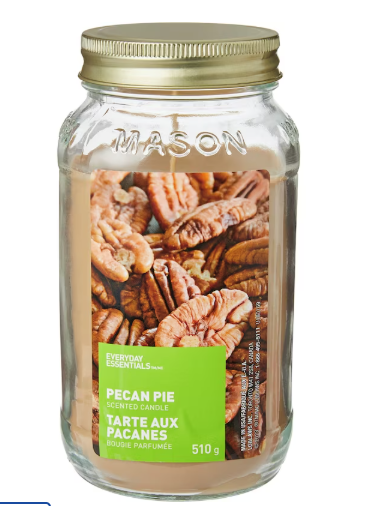 🥧 New: Everyday Essentials Pecan Pie Scented Candle