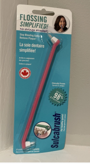 Brand New Sulcabrush Toothbrush – For Healthy Gums & Oral Care (Factory Sealed)